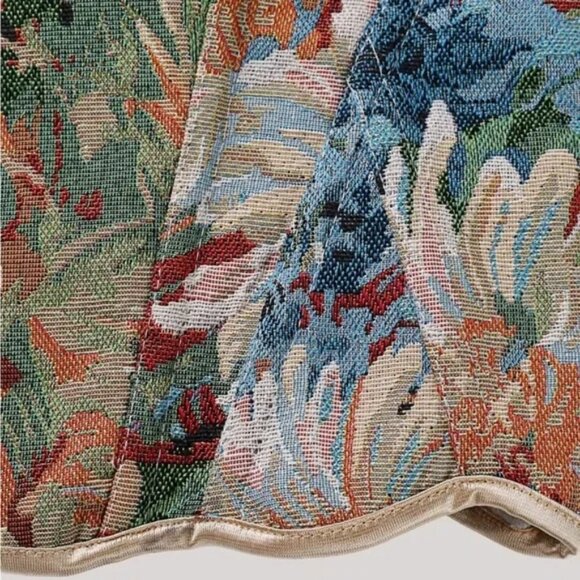 Corset Style Floral Tie Back Top - Picture 5 of 5